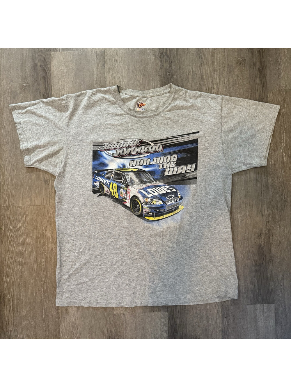 2002 Jimmie Johnson 48 “Building The Way” Winners Circle Tee